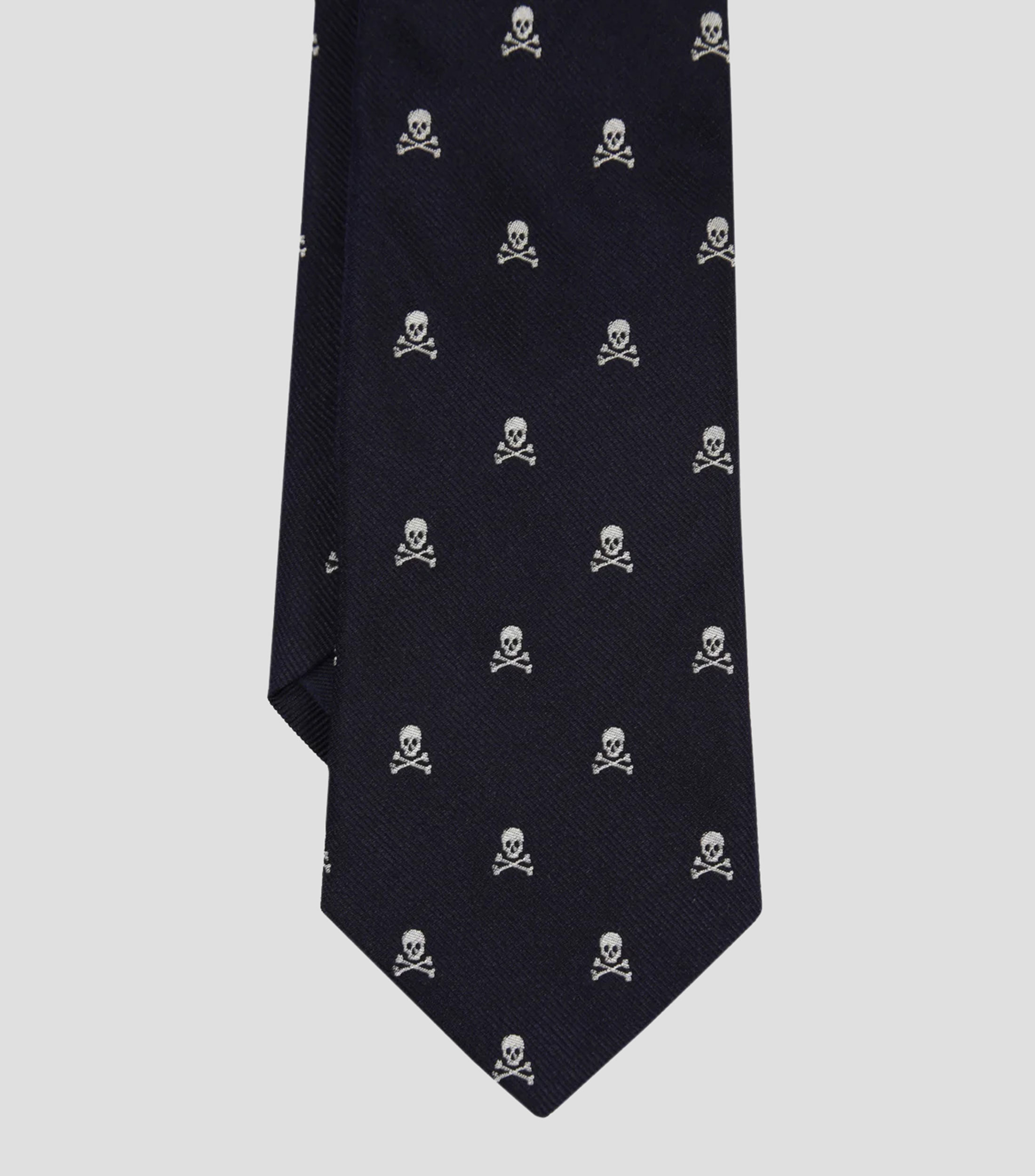 Corbata Ancha de Seda Estampada